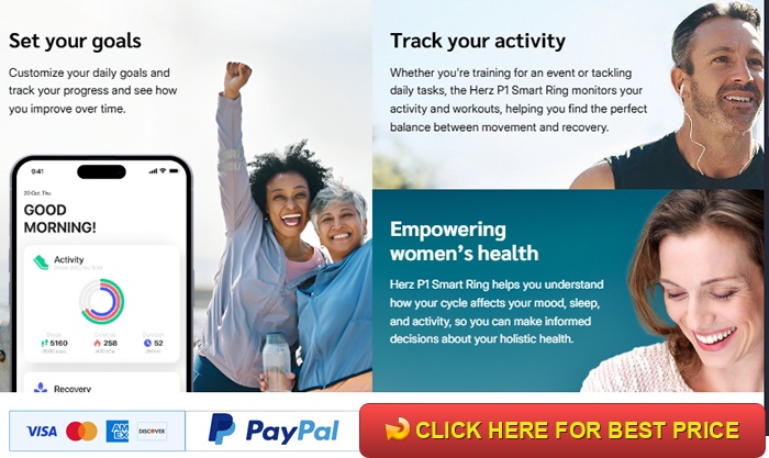 Herz P1 Smart Ring Review: Senior-Friendly Health Monitoring Solution